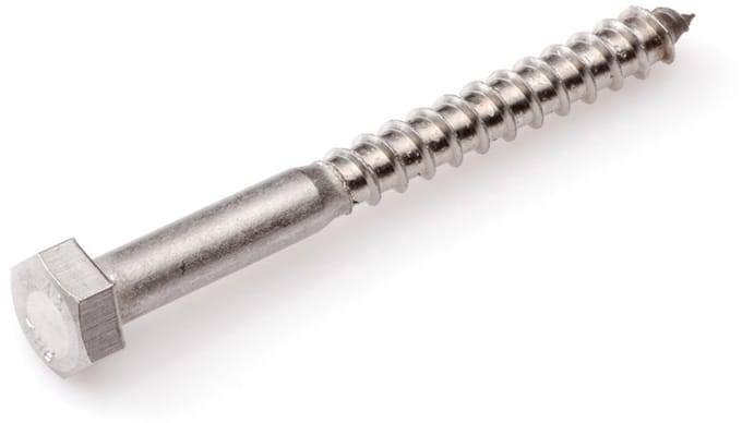 Deltafix houtdraadbout r.v.s. a2 6 x 60 mm din 571 100 st.