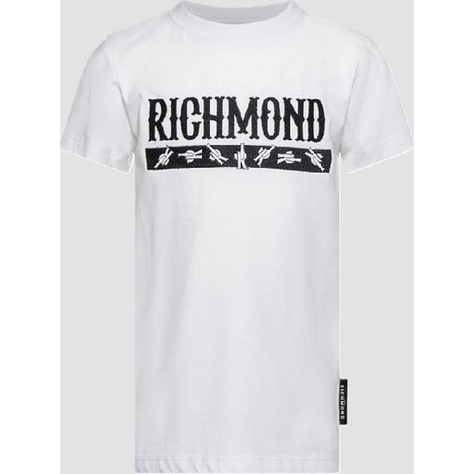 t-shirt met witte kind print