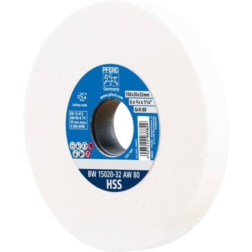 PFERD - Slijpsteen voor het scherpen van HSS-boren - BW 15020-32 AW 80 HSS