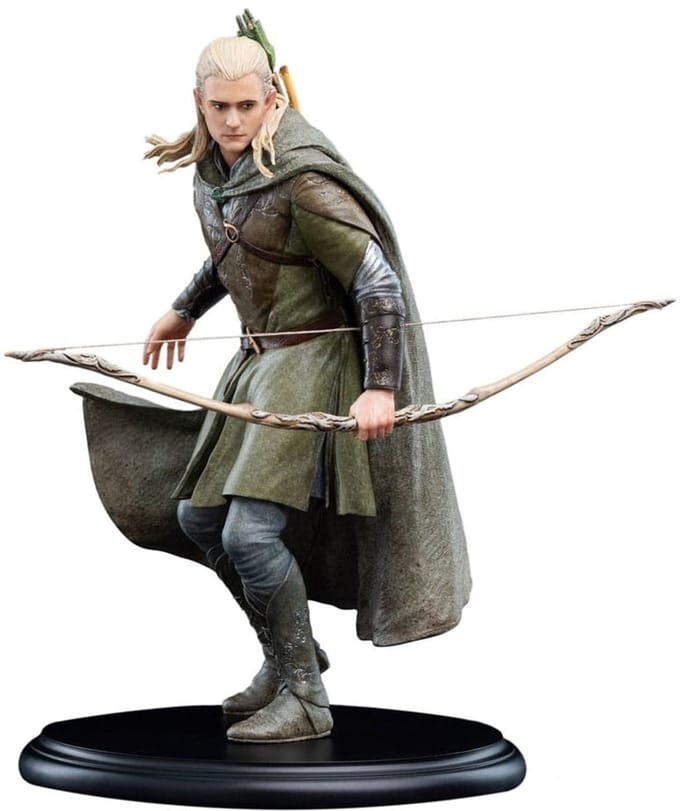 WETA Workshop Lord of the Rings Mini Statue Legolas 16 cm Beeld