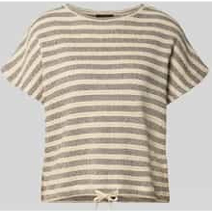 T-shirt met structuurpatroon model 'Sedopa'