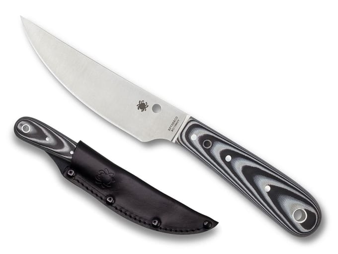 Spyderco bow river gray 8cr13mov pe