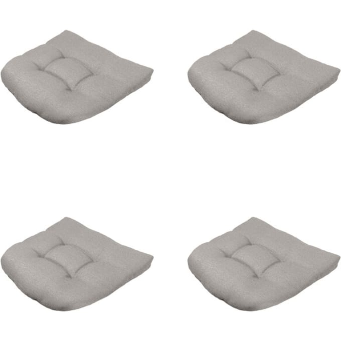 Madison zitkussen napels - 46x46x6cm set van 4