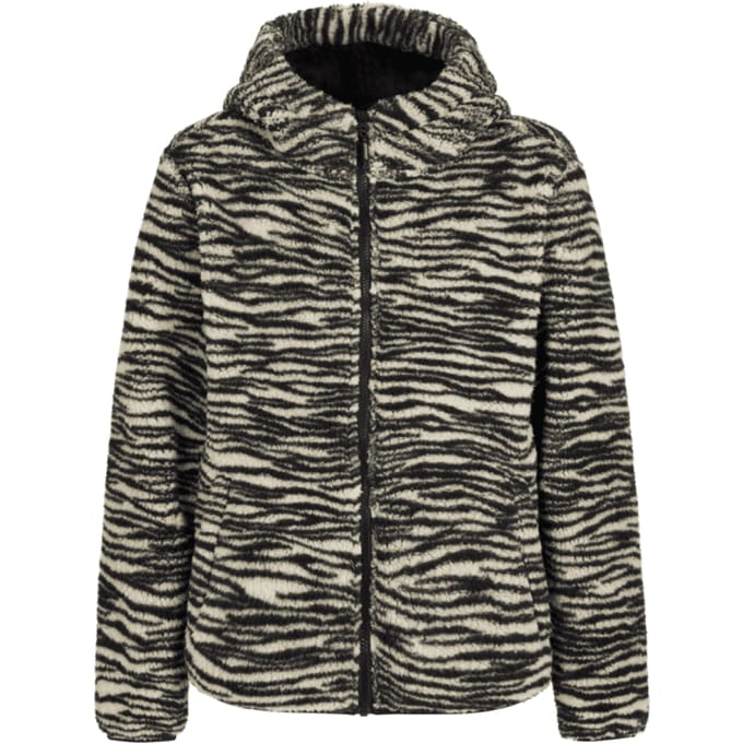 Protest Prthostar Jr – Fleece vest Meisjes – Ritssluiting – Tijgerprint