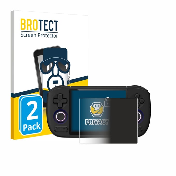 BROTECT - privacy screenprotector voor Ayaneo Pocket Air Mini - Folie Beschermfolie Blauwlichtfilter 2 Stuks