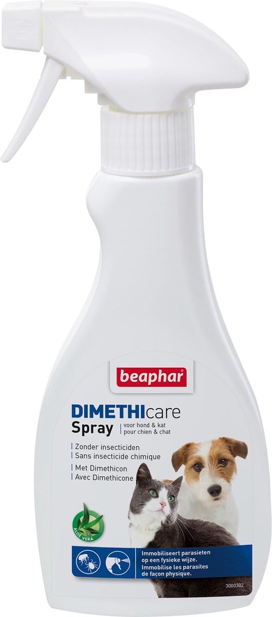 Beaphar DIMETHIcare Spray Hond & Kat - 250 ml