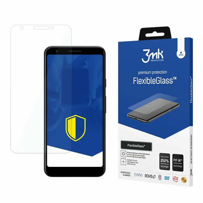 3mk FlexibleGlass Hybrid Glass on Google Pixel 3a