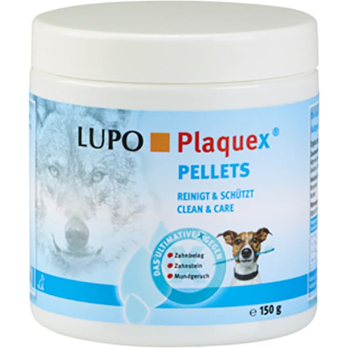 2x 150g LUPO Plaquex® Mondverzorging voor Honden