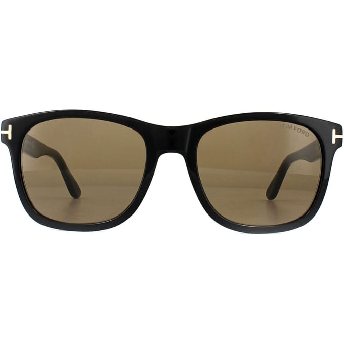 Tom Ford Zonnebril 0595 Eric 01J Glanzend Zwart Bruin