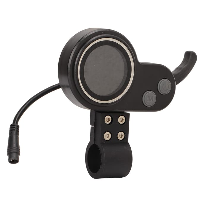 Elektrische Fiets LCD Display 2 in 1 Elektrische Scooter L081 LCD Display Meter Vingergashendel met gray