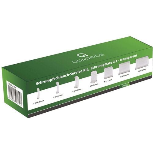 Quadrios 2004CA104 Krimpkous assortiment Transparant Krimpverhouding:2:1 1 set(s)