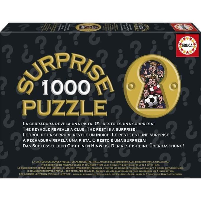 Puzzel Educa ¡DISPARA! 1000 Onderdelen