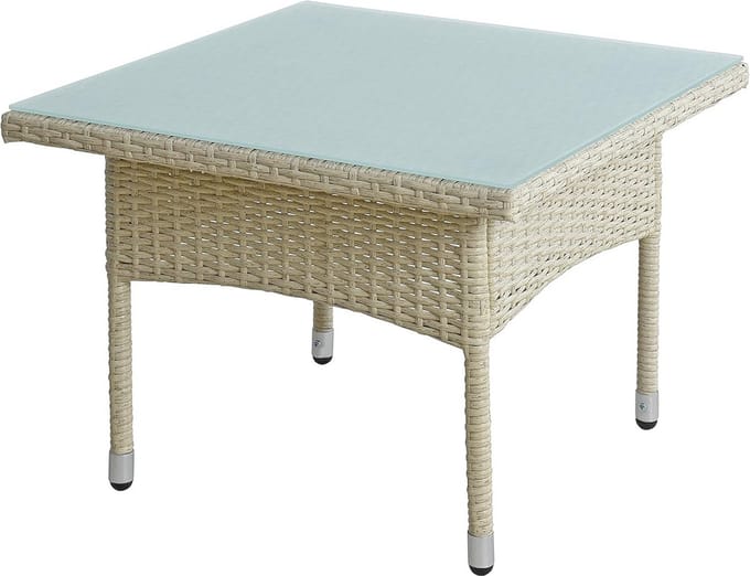 Moderne Polyrotan Bijzettafel - Stijlvolle Tuintafel voor Balkon en Tuin