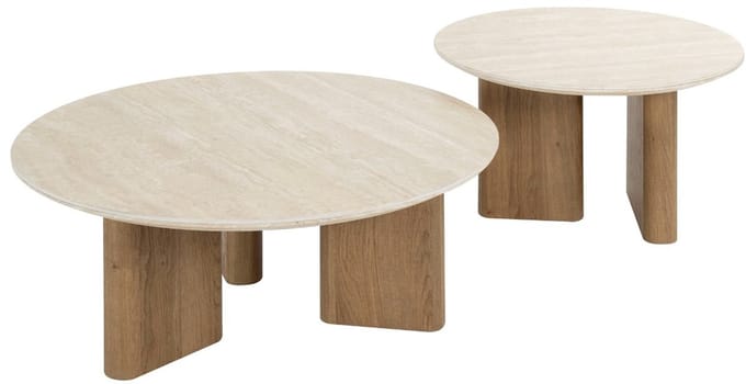 AnLi Style Salontafel set/2 Romano rond