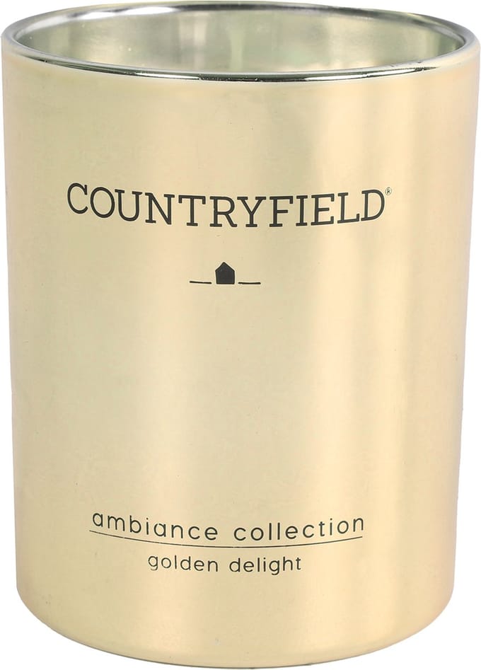 Countryfield - Golden Delight Geurkaars goud 9cm
