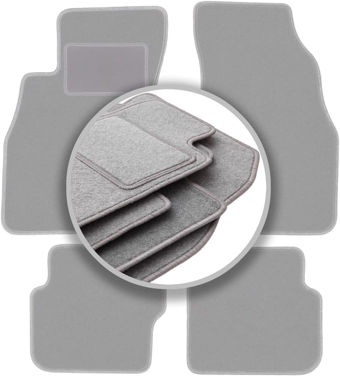Grijze automatten voor: Fiat Punto EVO hatchback (2998-2012)