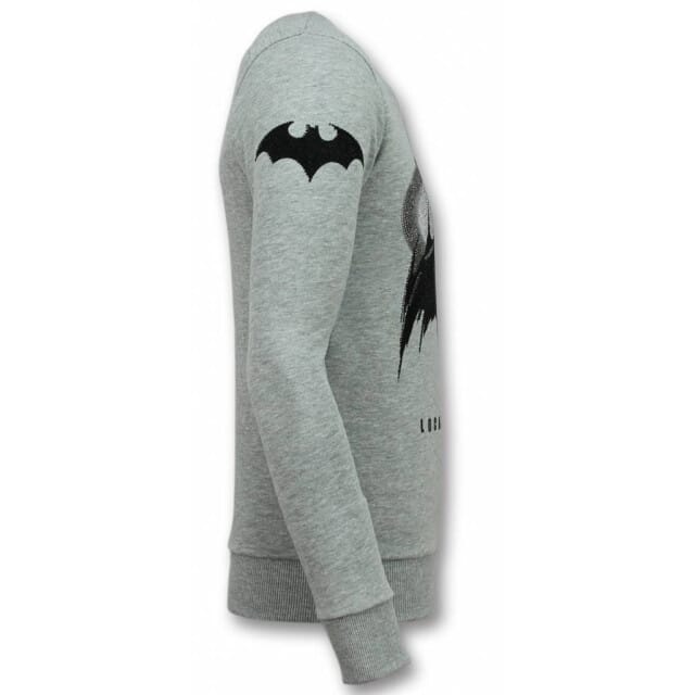 Batman Trui - Batman Heren Sweater - Truien Mannen - Grijs