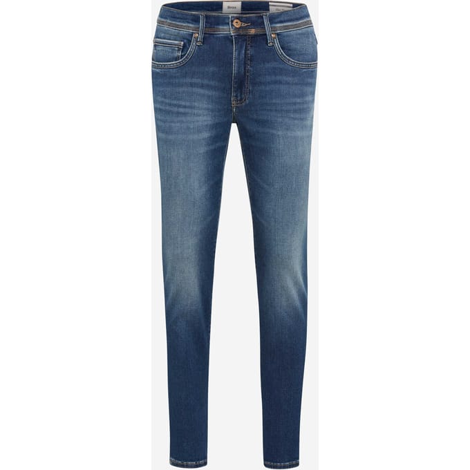 Brax Heren Jeans  Style CHRIS NEW INK USED, denim blauw regular, maat 42/32