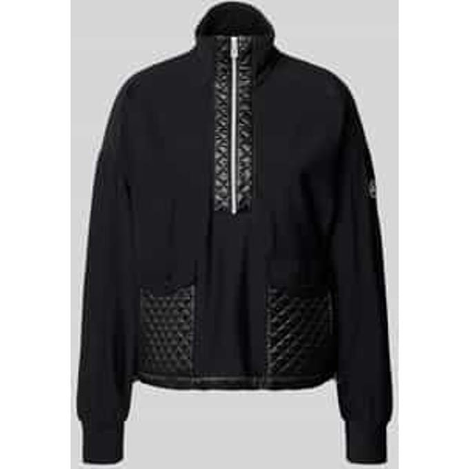 Sweatshirt met opstaande kraag