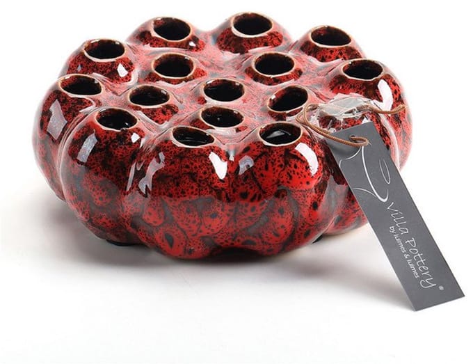 Villa Pottery - Vaas 'Aruba' (Rood)
