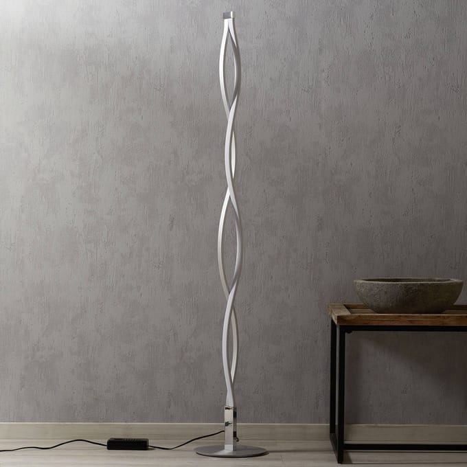 Mantra Iluminación LED vloerlamp SAHARA met golvend design