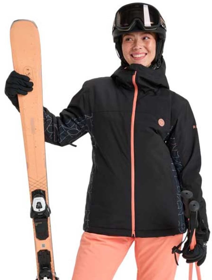 Roxy Galaxy Jas Zwart XS Vrouw