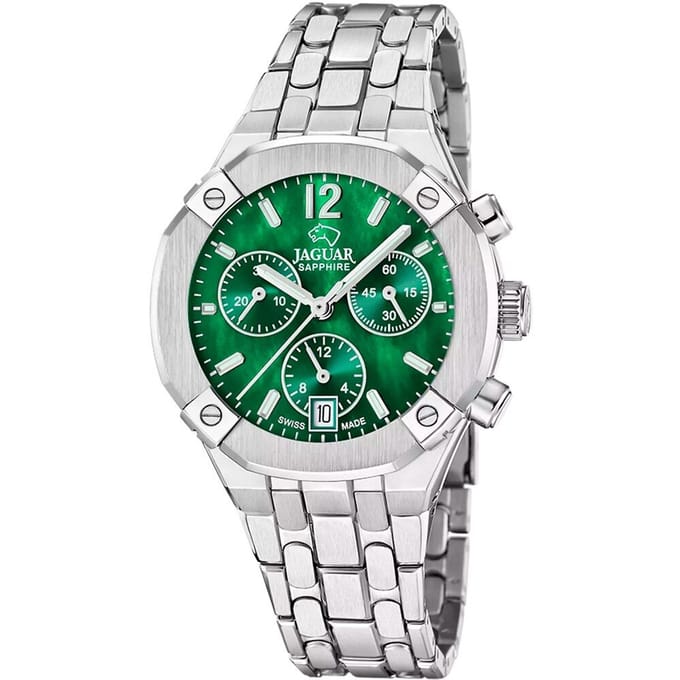Jaguar - J1053/4 - Polshorloge - Chronograaf - Dames