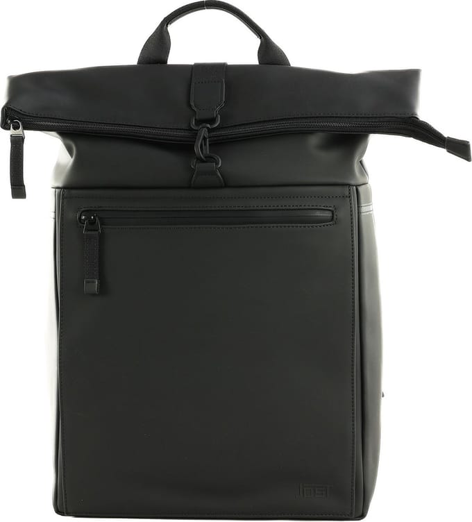 JOST Rugzak met laptopvak Hamar Backpack Courier Black Zwart