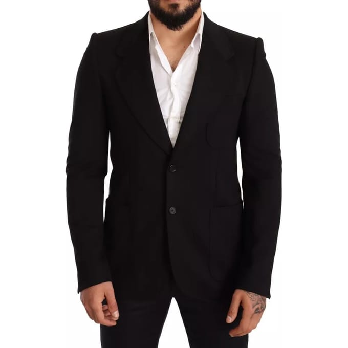 Klasse Wijdte Blazer Zwart