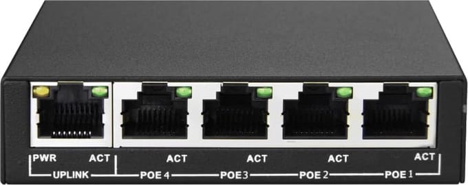 Netwerk Switch - 5 LAN Poorten - Internet Splitter - Ethernet - Voor Internetkabel