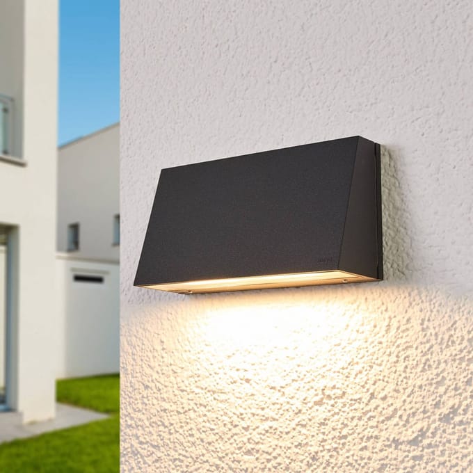 BEGA 22261K3 buitenwandlamp grafiet 3.000K 17,5cm