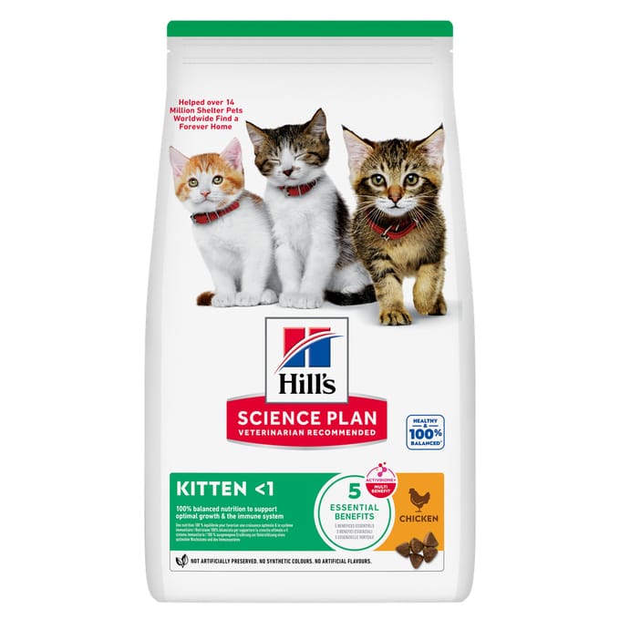 3kg Kitten Healthy Development Kip Hill's Science Plan Kattenvoer