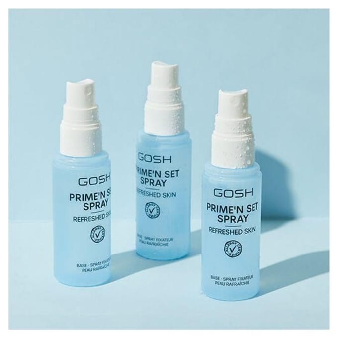 Fixeermiddel voor make-up Gosh Copenhagen Prime'n Set Spray 50 ml