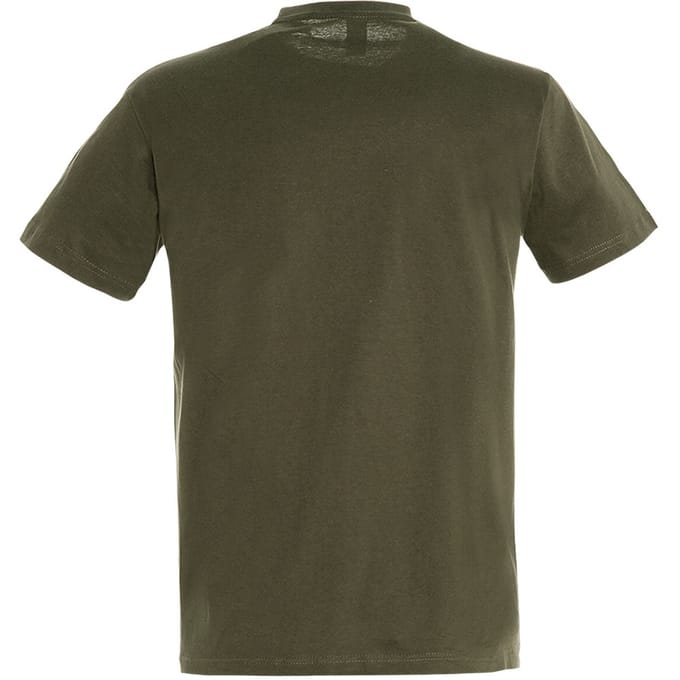 SOLS Heren Regent T-Shirt met korte mouwen (Leger)