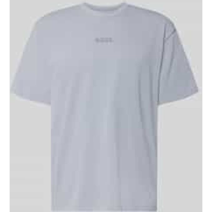 relaxed fit T-shirt van puur katoen model 'TEE 10'