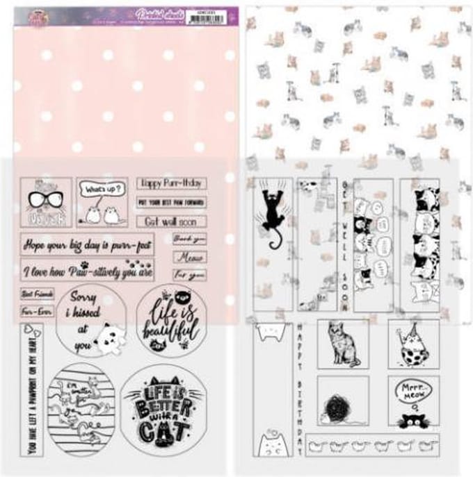 Mica Sheets - Cat's World van Amy Design
