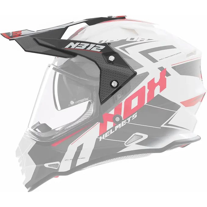 Motorhelm vizier Nox N312 Vapor