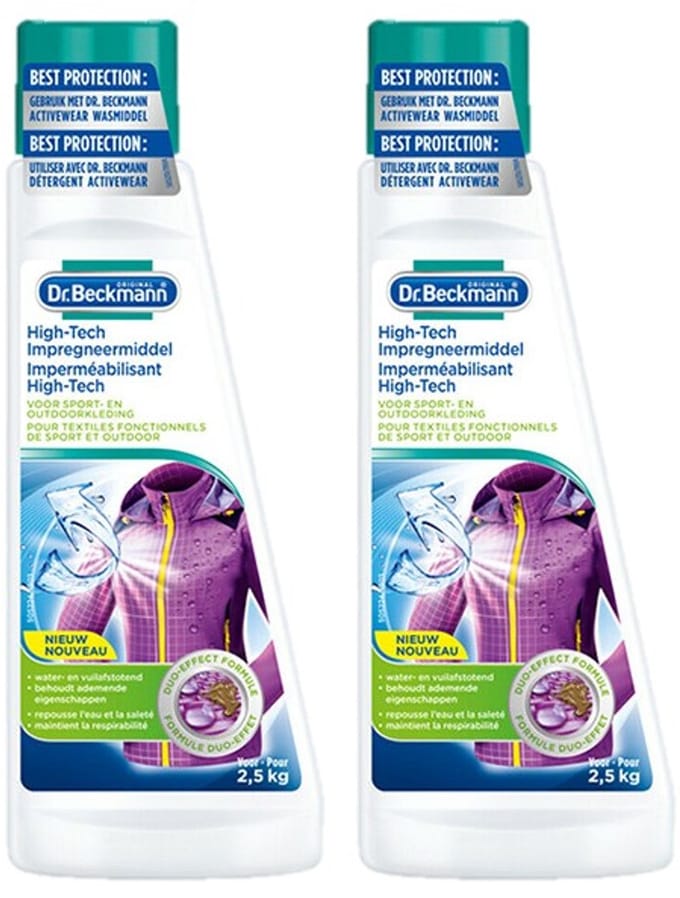 2x Dr. Beckmann - High Tech Impregneermiddel - Sport- & Outdoorkleding