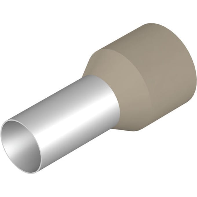 Weidmüller 0317200000 Adereindhulzen 35 mm² Deels geïsoleerd Beige 50 stuk(s)