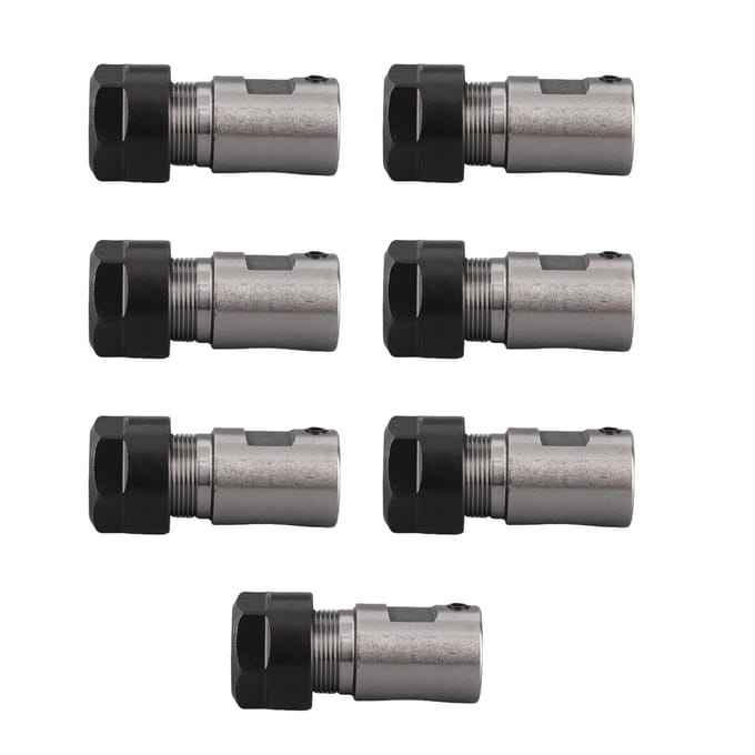 7 STuks ER11 5mm Motoras Houder Verlengstuk ER11 1‑7mm Spanset