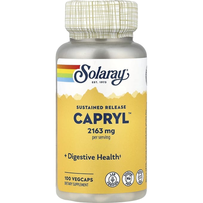 Capryl, Natriumvrij, Harsvrij, 100 Veggie Capsules