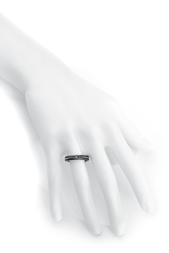 etNox Ring - Fine Steel Ring - voor Vrouwen - standaard