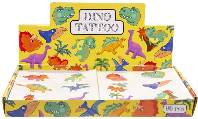 Duckiez Tattoo Vel Dinosaurus - 1 stuk