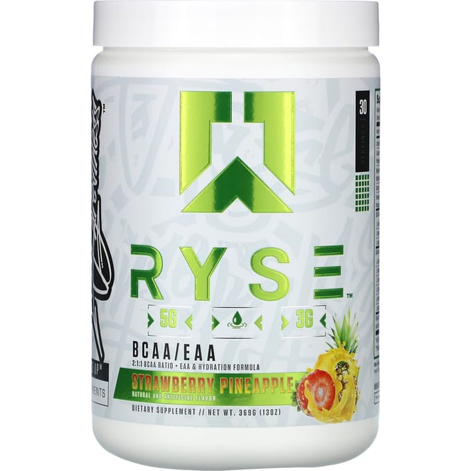 RYSE, BCAA/EAA, Fraise Ananas, 13 oz (369g)