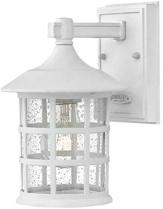Hinkley LED Wand Buitenlamp Freeport | 1X E27 Max 40W | IP44 | Dimbaar | Textured White