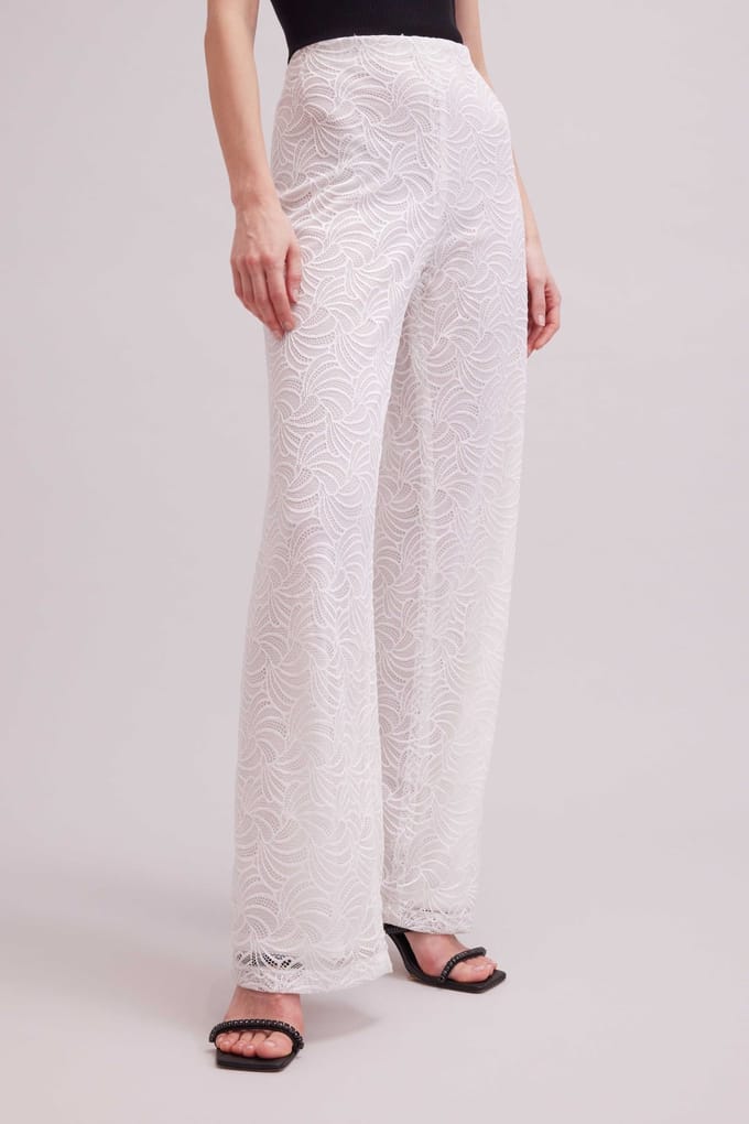 Anne Fontaine Corolle White Taglia: 38 | Pantaloni da completo Outlet | Donna | Bianco