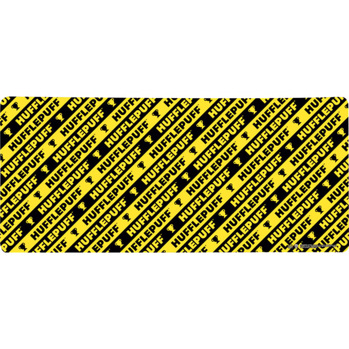 Harry Potter Hufflepuff Pattern Gaming Mouse Mat - Large