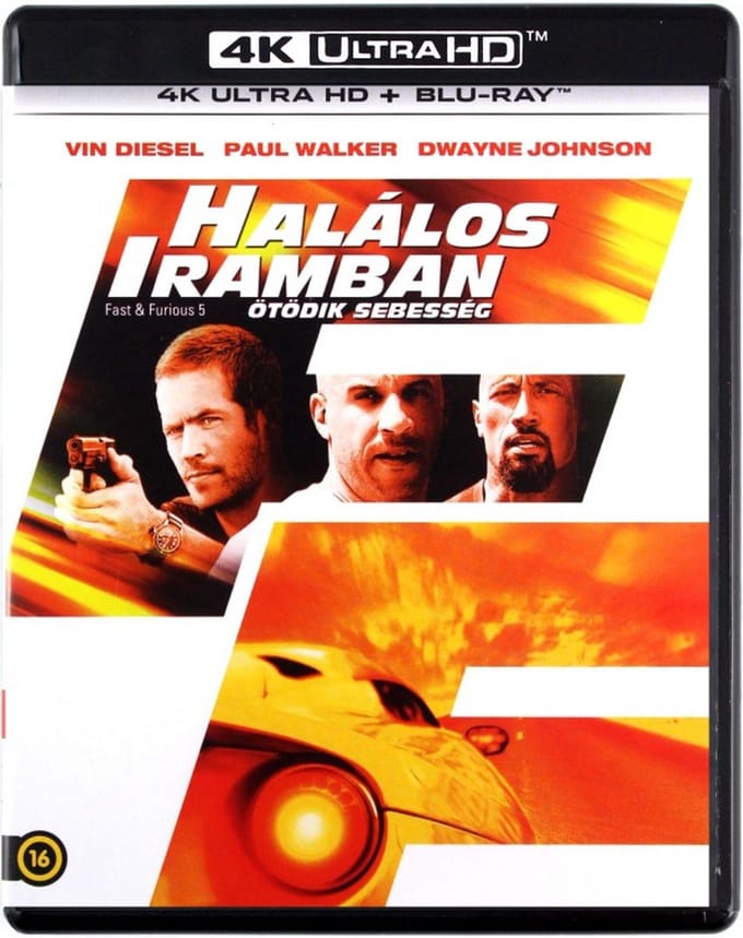 Fast & Furious 5 [Blu-Ray 4K]+[Blu-Ray]