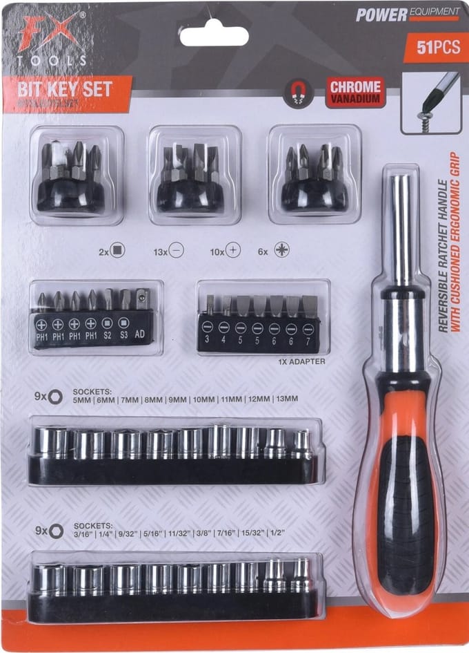BITSLEUTEL SET 51STS