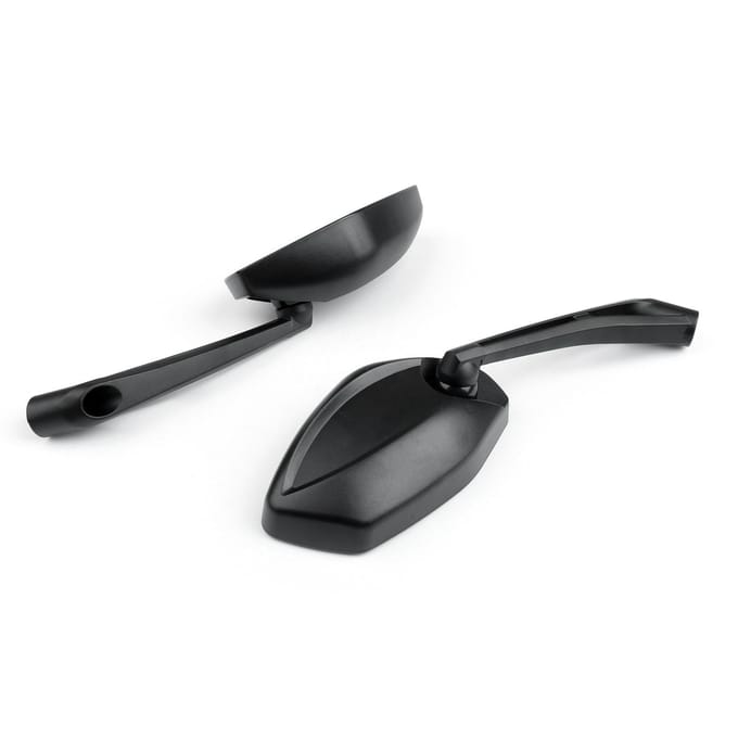 Universele Achterzij Spiegel Motorfiets Scooter Straatfiets 8mm 10mm black